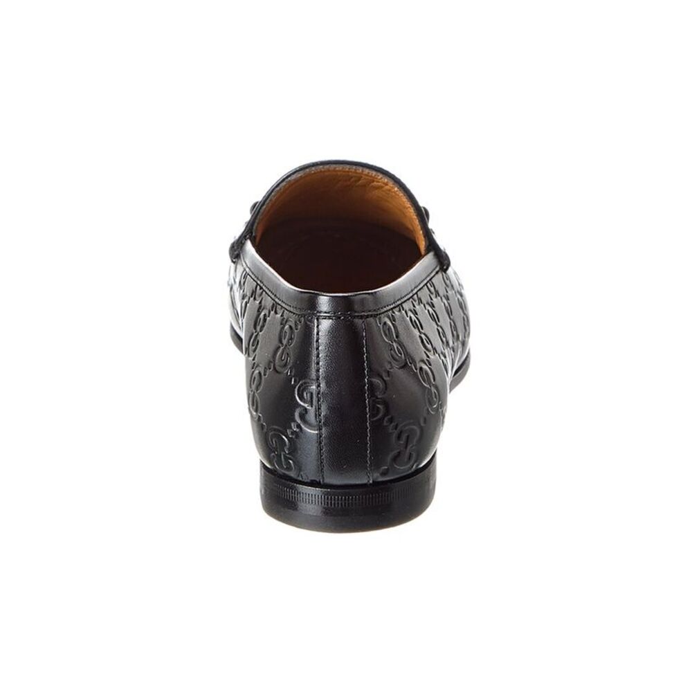 Gucci Jordaan Leather Loafer, Black - Picture 3 of 5